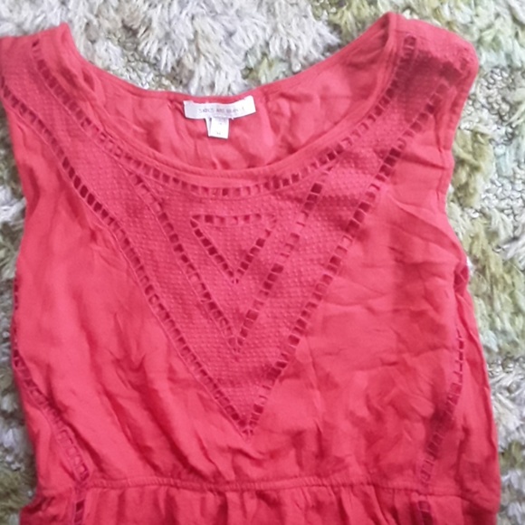 Vintage red dress bu skies are blue size large - Picture 2 of 3